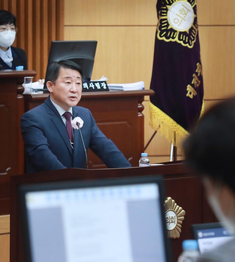 서철모 서구청장, 민선 8기 첫 시정연설 이미지