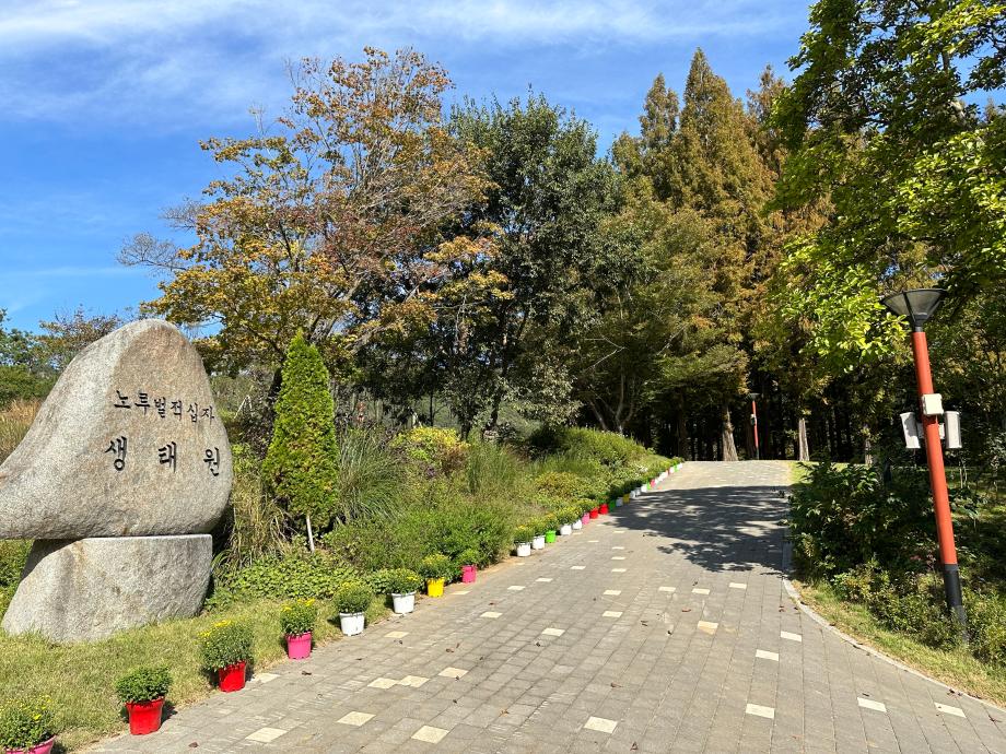 10월의 노루벌적십자생태원 전경 이미지