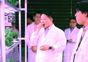 서철모 서구청장, 테마형 스마트팜 시설 방문